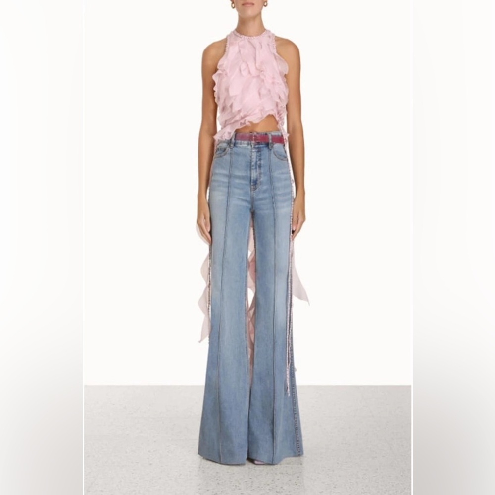 Zimmermann authentic Coaster ruffle top Size 1 - Picture 2 of 7